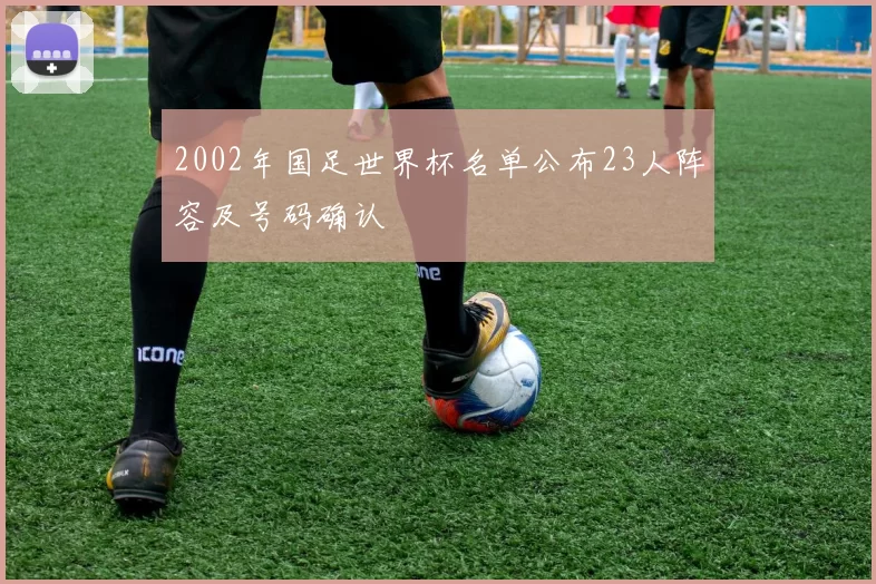 2002年国足世界杯名单公布23人阵容及号码确认